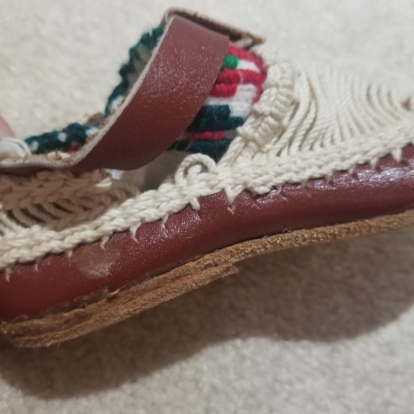 Handmade leather child shoes - Picture 8 of 14